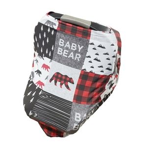 Car seat cover nursing cover 4 in 1 baby bear